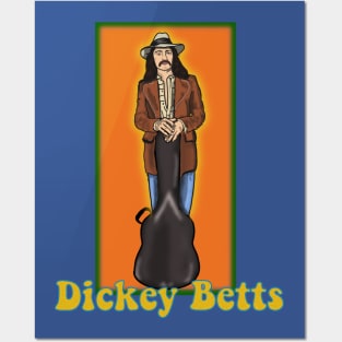 Dickey Betts of the Allman Brothers Band Posters and Art